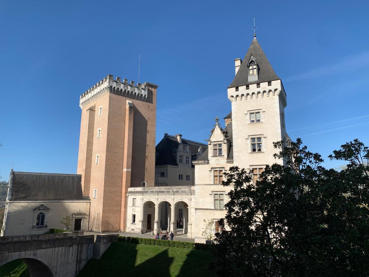 Vue Magique Sur Le Chateau Dans Un Quartier Populaire Pau Eksteriør bilde